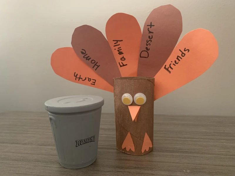 Diy Thanksgiving Themed Toilet Paper Roll Turkey