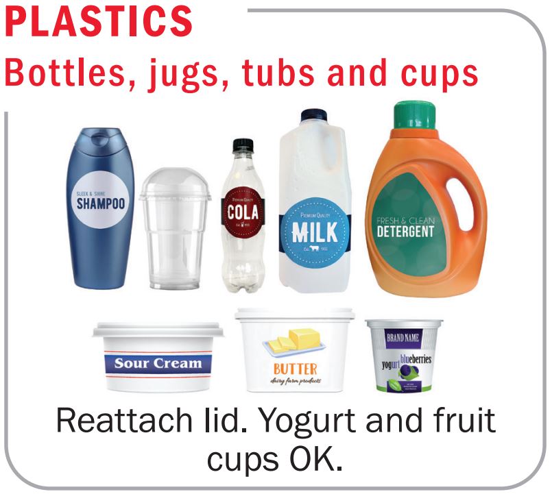Acceptable Plastic Bottles Jugs Tubs And Cups For Rumpke Plastic Recycling