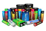 Random Assortment Of Alkaline Batteries