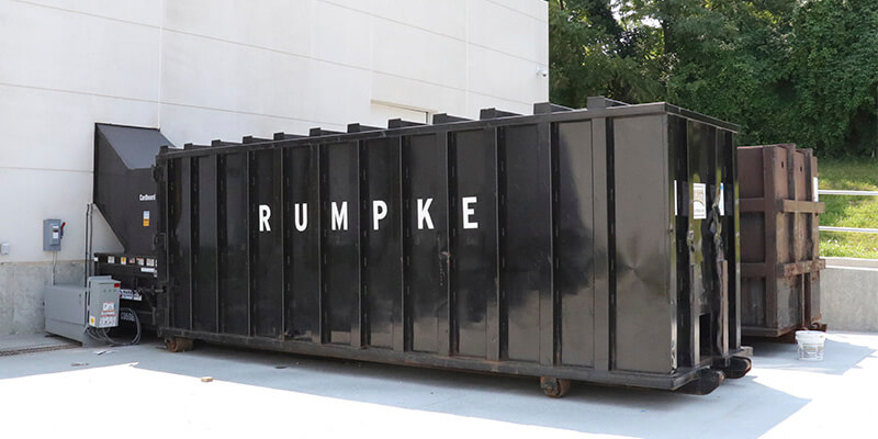 Rumpke Compactor For Warehouse Logistics Waste And Recycling Services 1