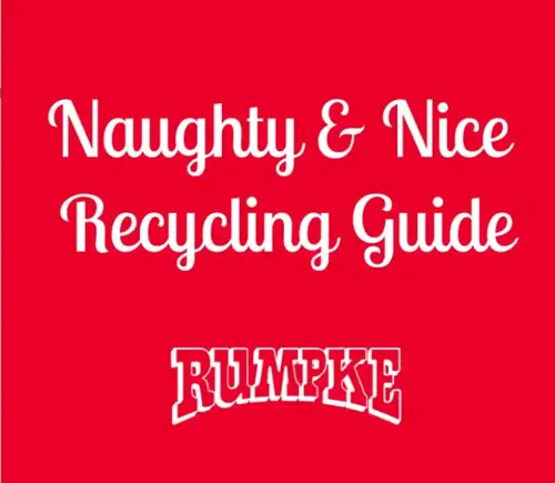 Rumpke Holiday Recycling List