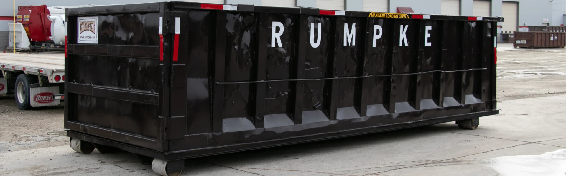 30 Yard Roll Off Dumpster Rumpke