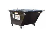 Rumpke Rear Load Dumpster For Commercial Trash